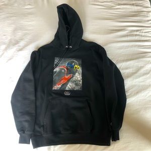 Mike Series: Heat of The Bull  Hebru Brantley Michael Jordan hoodie size Large